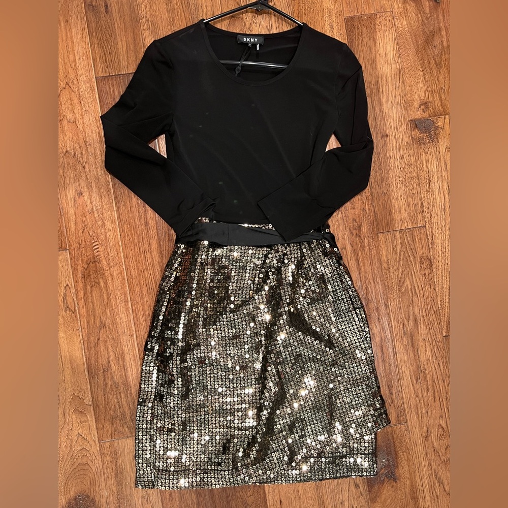 DKNY black dress - New with tags